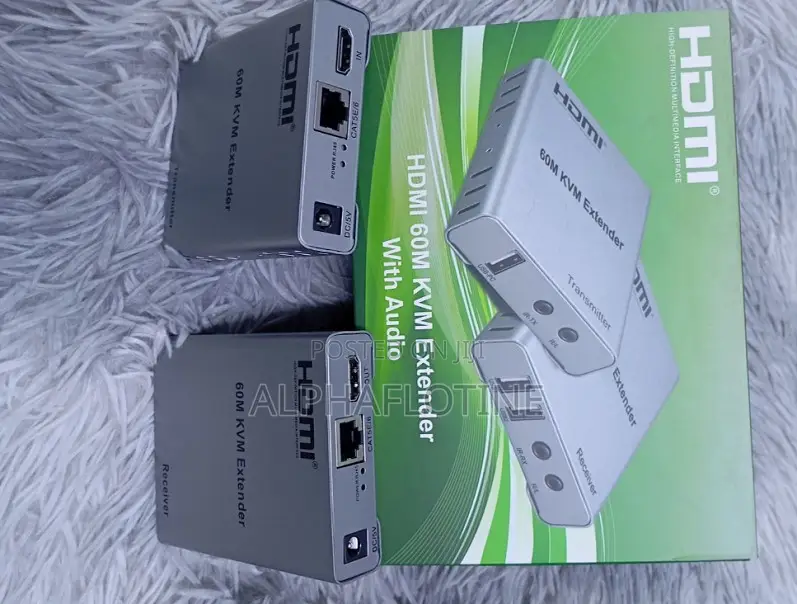 Hdmi 60m KVM Extender With Audio Used Command Control Centers