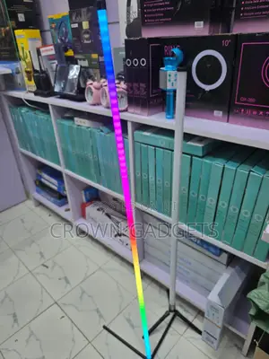RGB Standing Corner Lamp Mobile App Control Home Decor Light