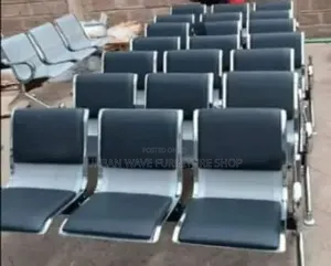 3seater Padded Link Chair for Visitors