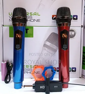 HDT 777 Double Wireless Mic