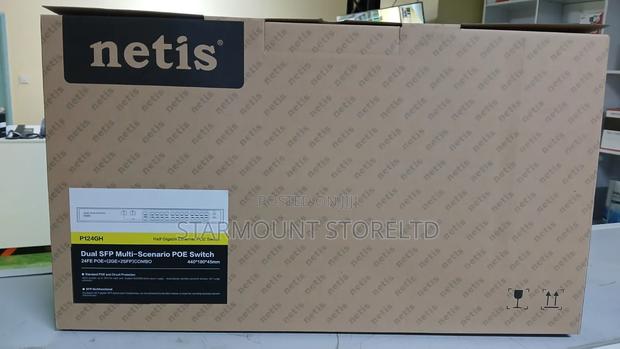 Netis P124gh 24-Port Half Gigabit Poe Switch - thumbnail 2
