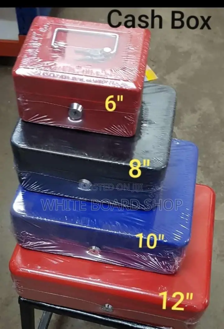 Durable Cash Box 10'' for Safe Cash Handling