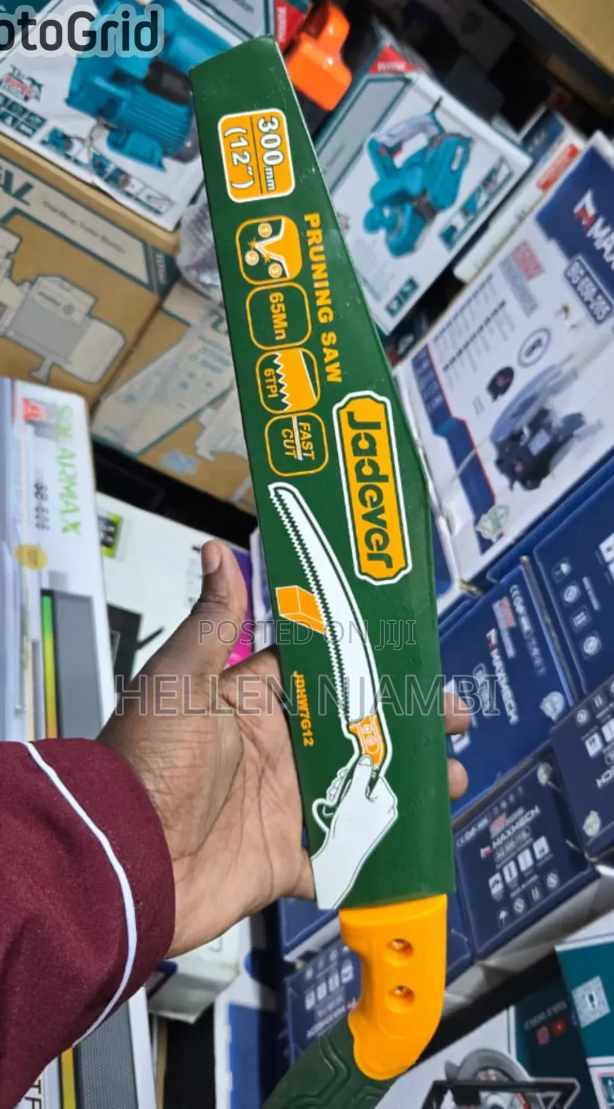 Jadever 300mm Folding Pruning Saw (12")