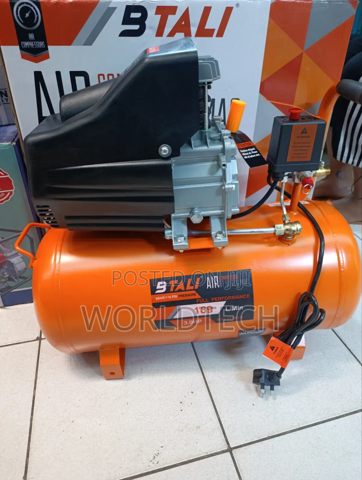 Btali 50l Electric Compressor/Quality Btali Compressor 50 Litres