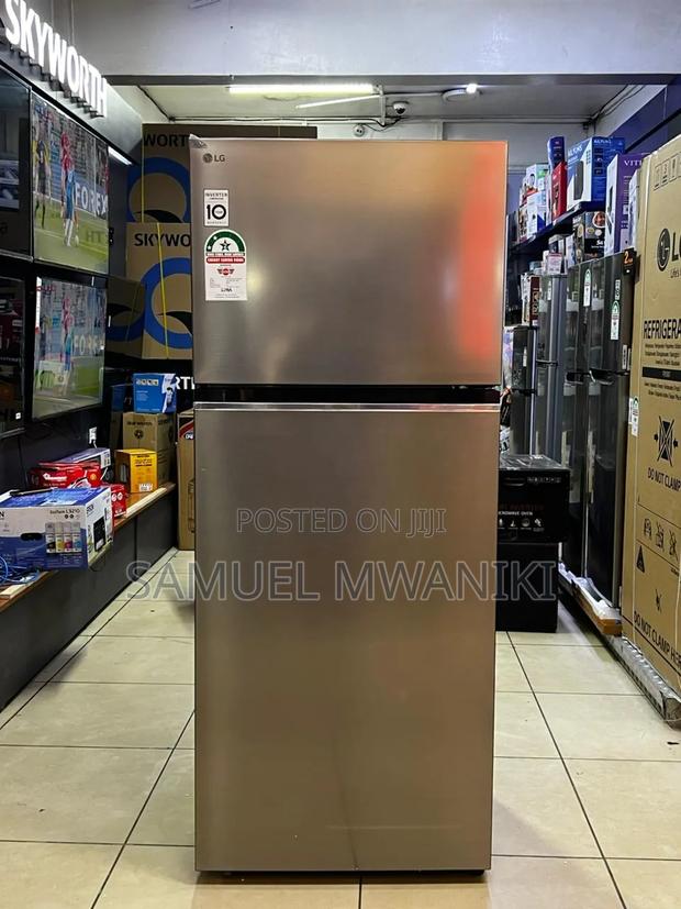 Lg 375ltrs Top Mount Freezer Double Door No Frost Refrigerator
