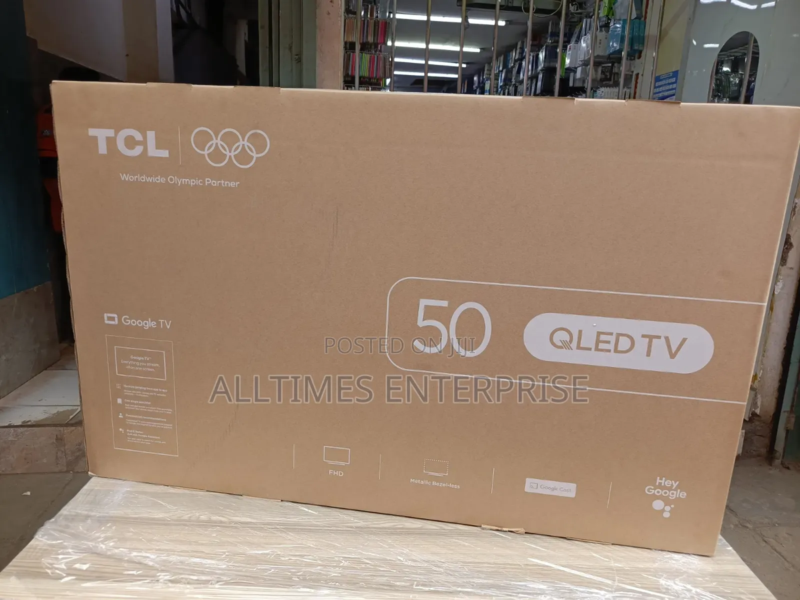 TCL 50 Inches Qled Frameless Tv