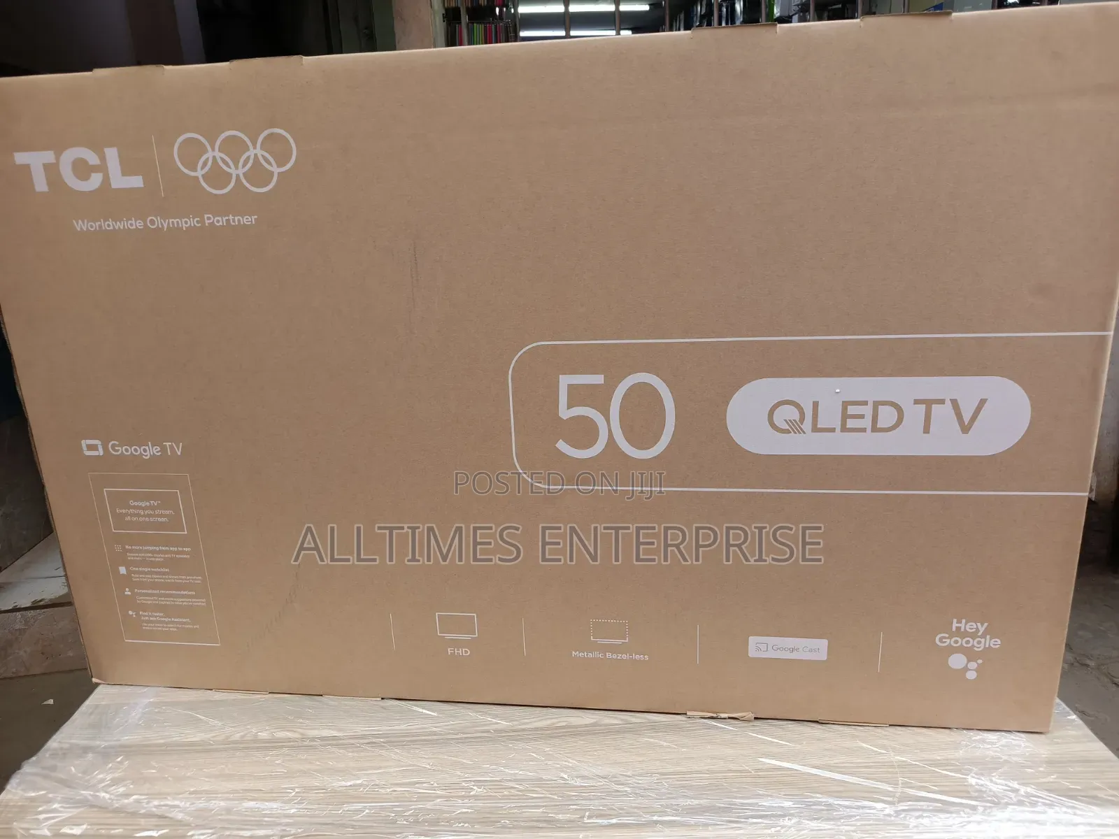 TCL 50 Inches Qled Frameless Tv