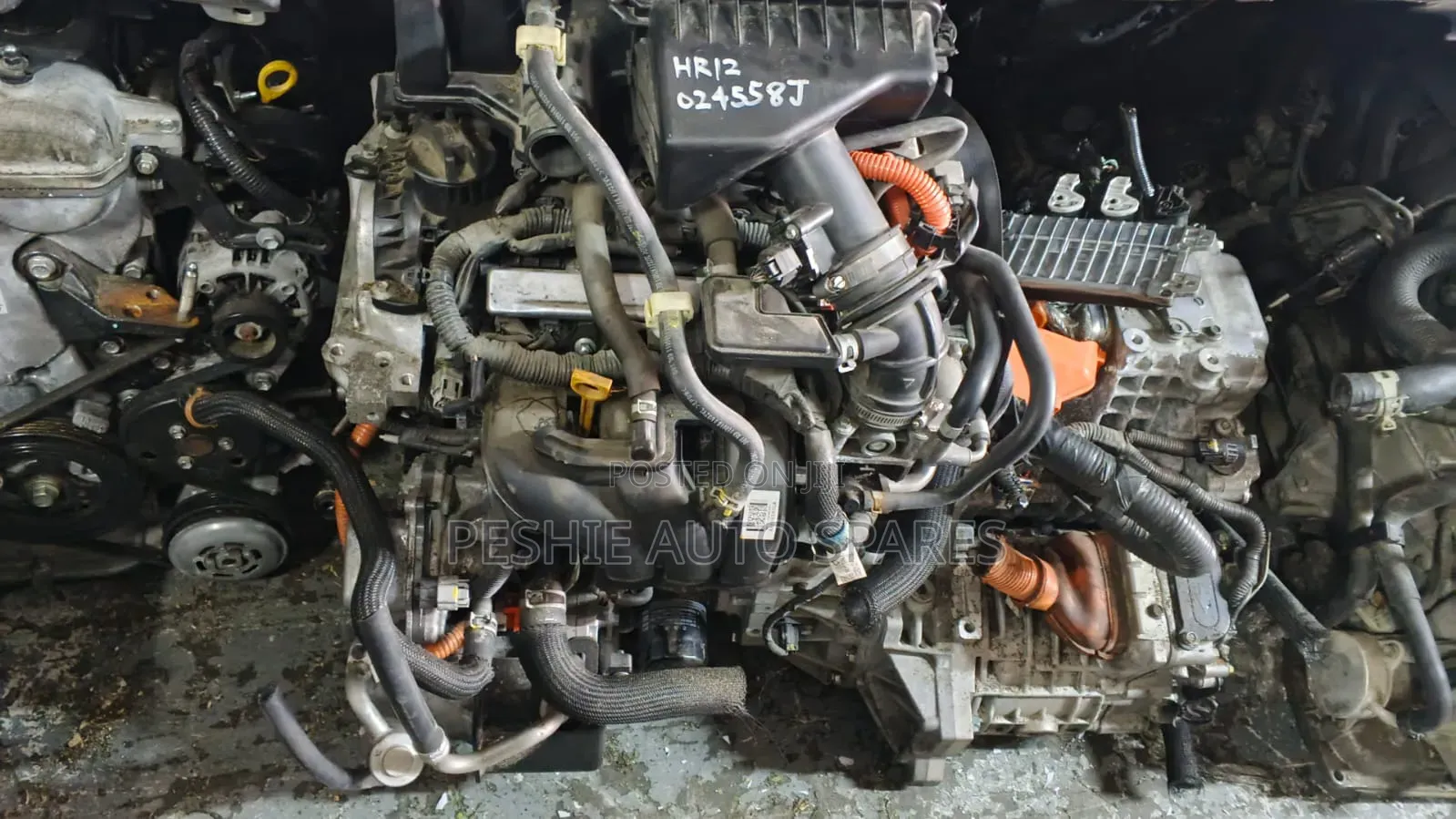 Complete Engine Hr12 Nissan Note Hybrid