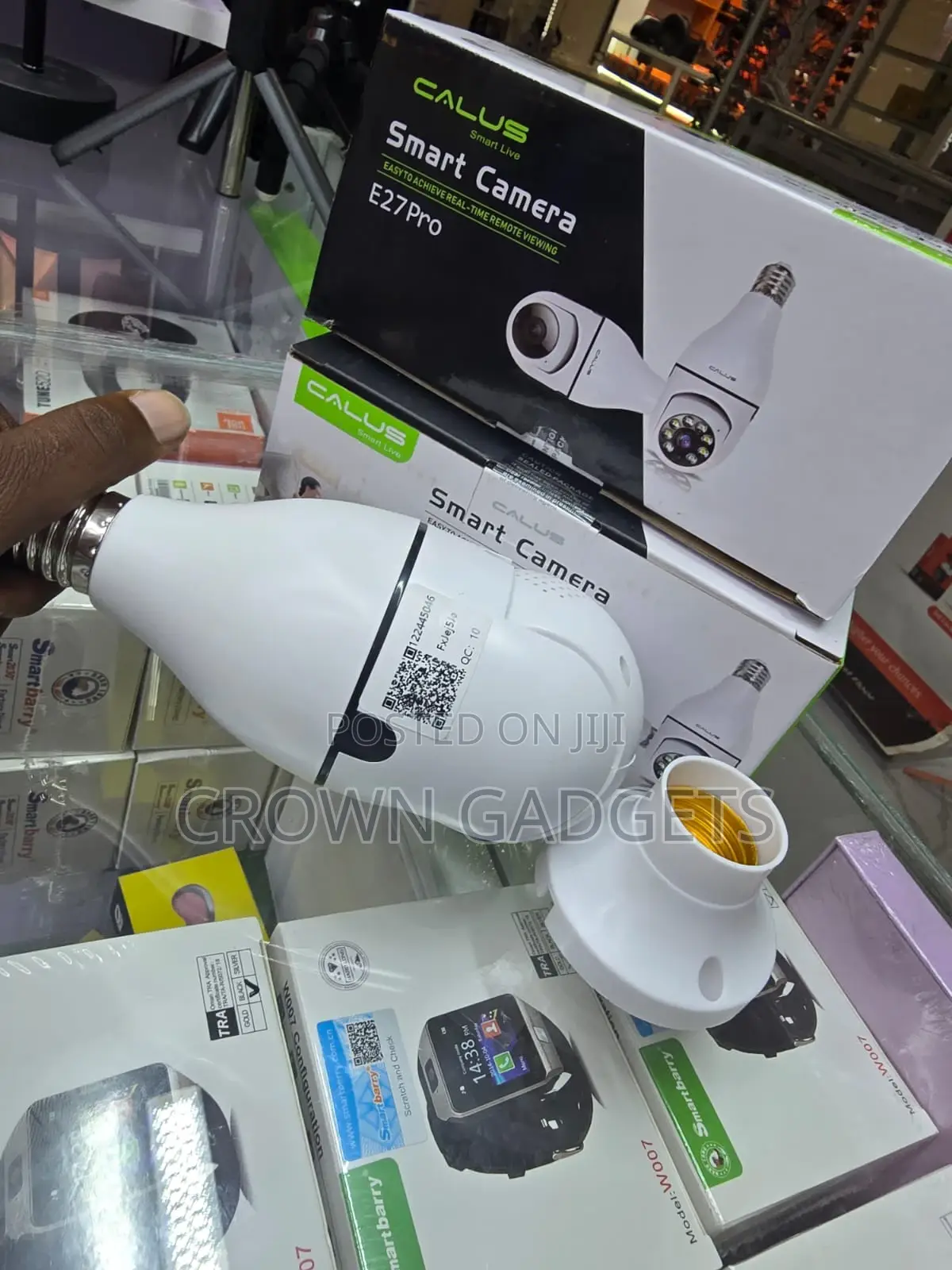 E27 Pro Bulb Camera Wifi Motion Alert Two-way Audio Cam