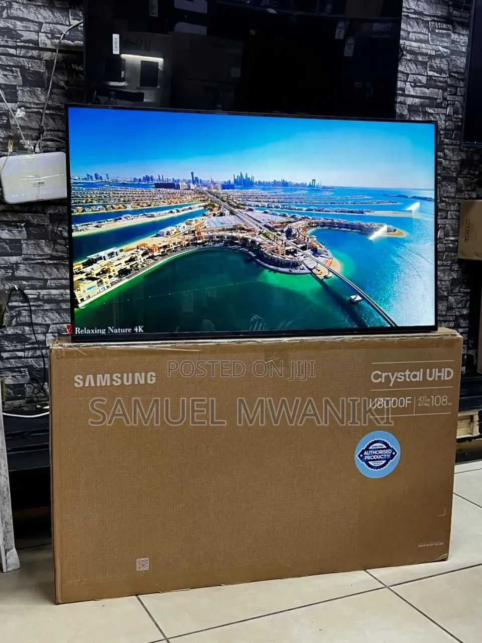 Samsung 43′′ Crystal Uhd Smart Tv Latest Model