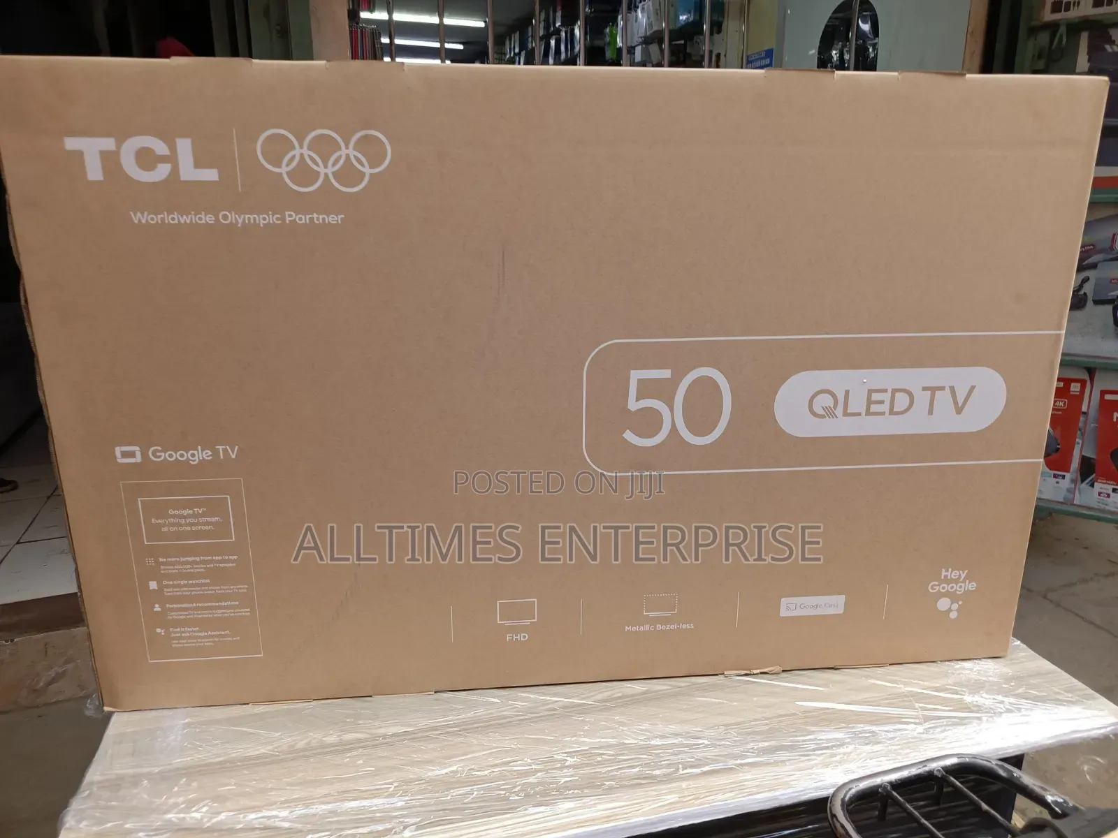 TCL Qled Frameless Smart Tv 50 Inches