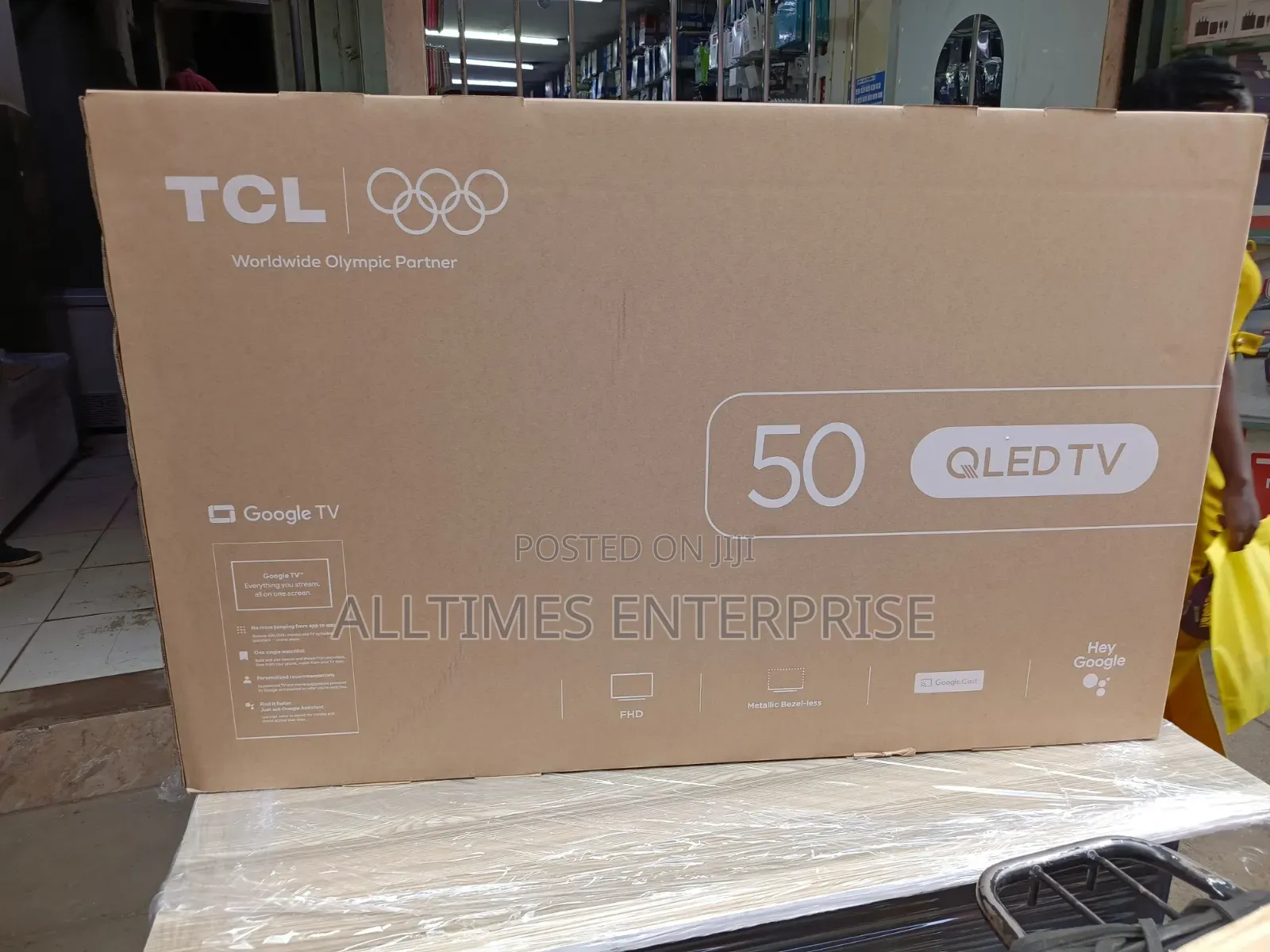 TCL Qled Frameless Smart Tv 50 Inches