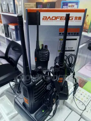 Bf-888s Uhf Radio Security Walkie Talkie With Flashlight