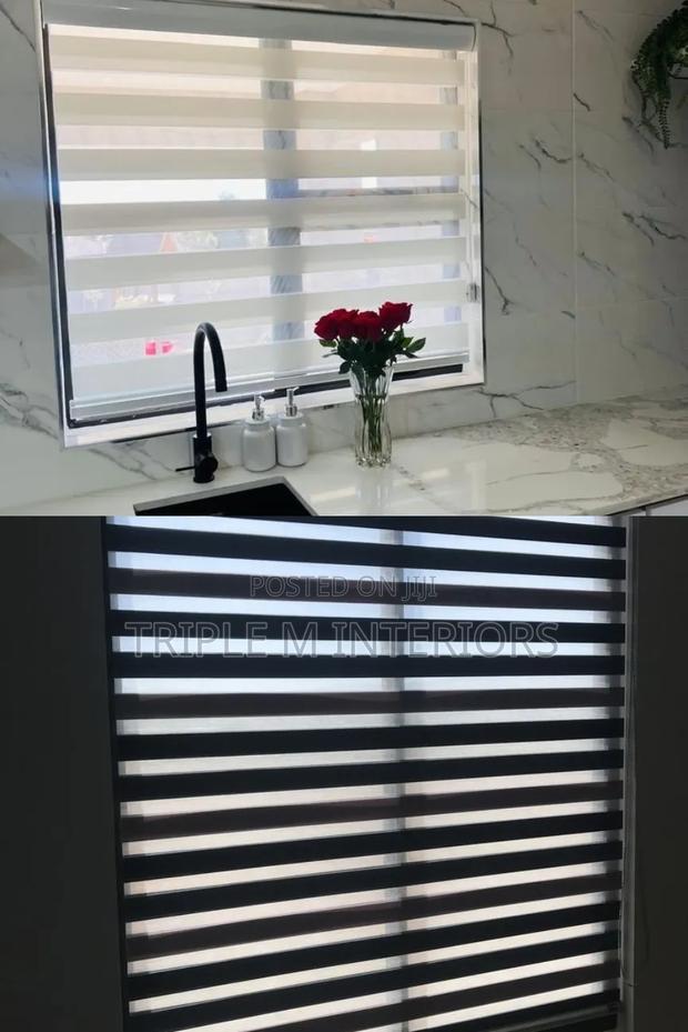 Refined Horizontal Blinds for a Neat Finish