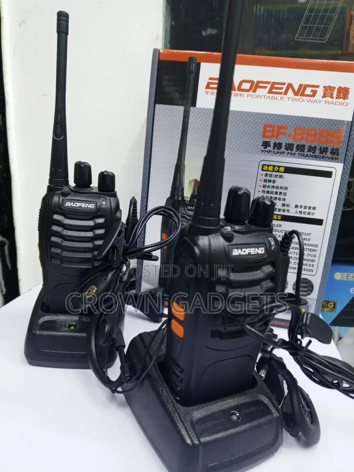 Baofeng Bf-888s Uhf Walkie Talkie 16 Channel 5km Radio