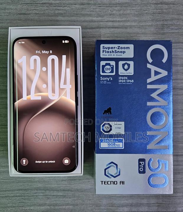 Tecno Camon 50 Pro 256 GB Green - thumbnail 2