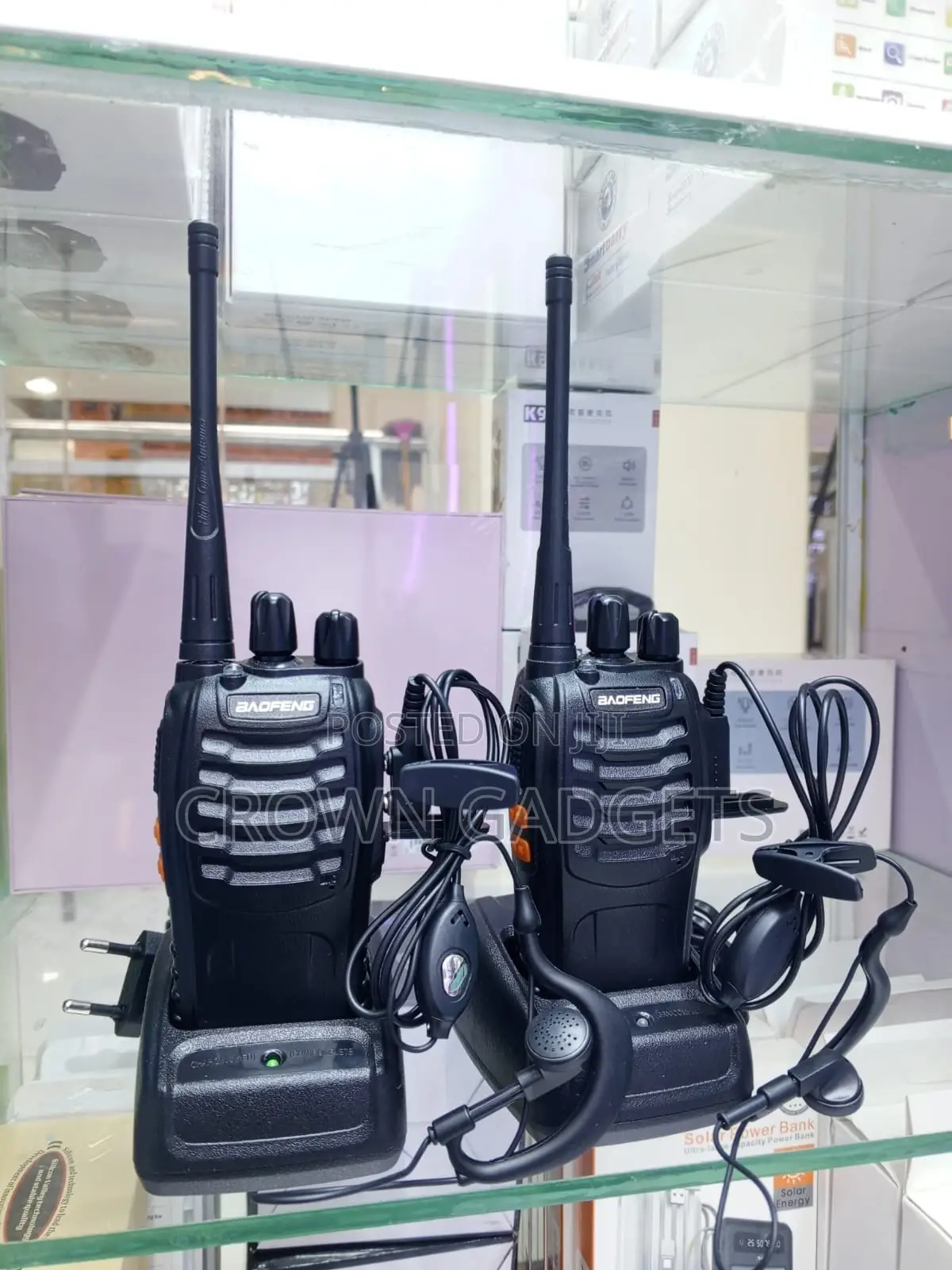 Baofeng B888s Walkie Talkie 1500mah Rechargeable Set
