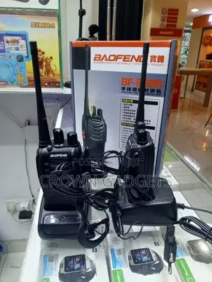 Bf-888s Portable Two Way Radio 400-470mhz Security Radio