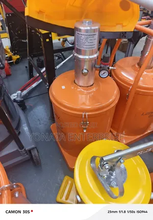 Heavy Duty 30kgs Lenhard Germany Pneumatic Grease Bucket