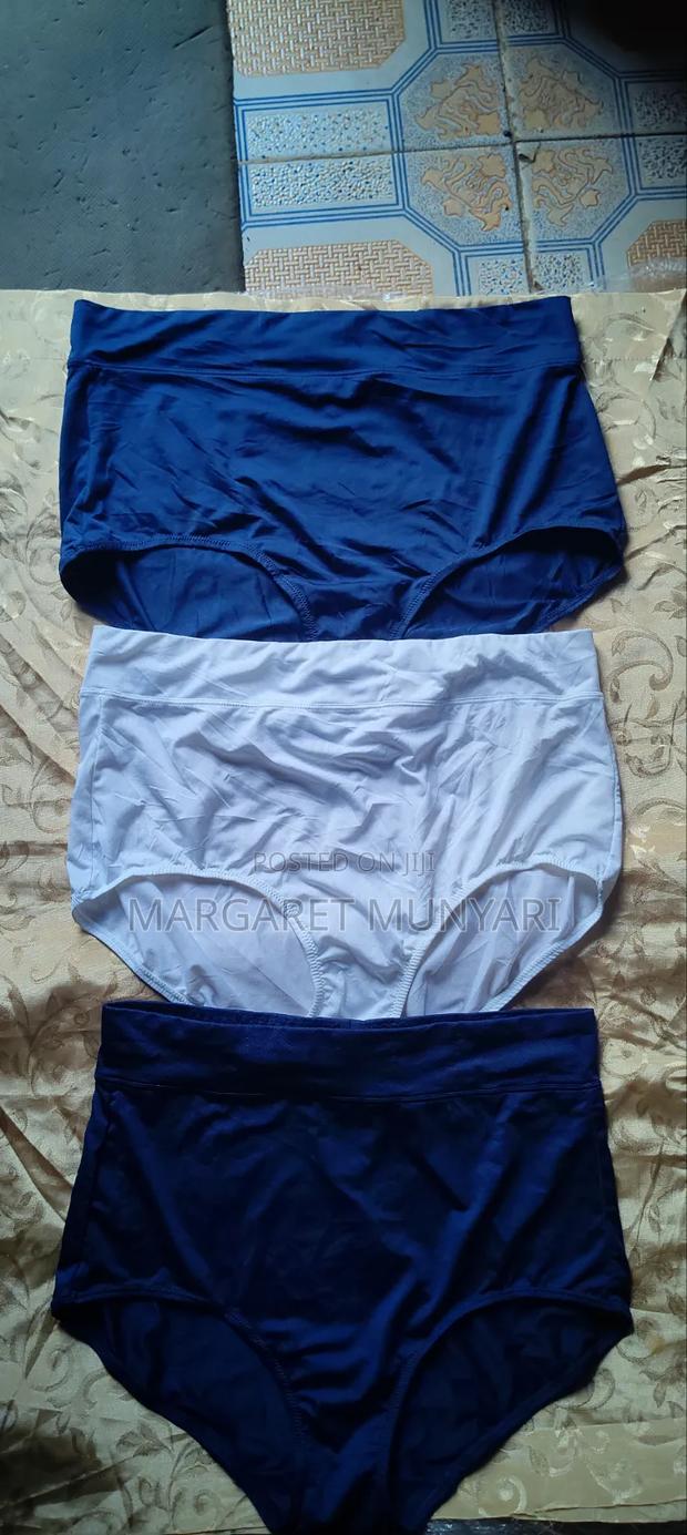 Black, White and Navy Blue Pants - thumbnail 2