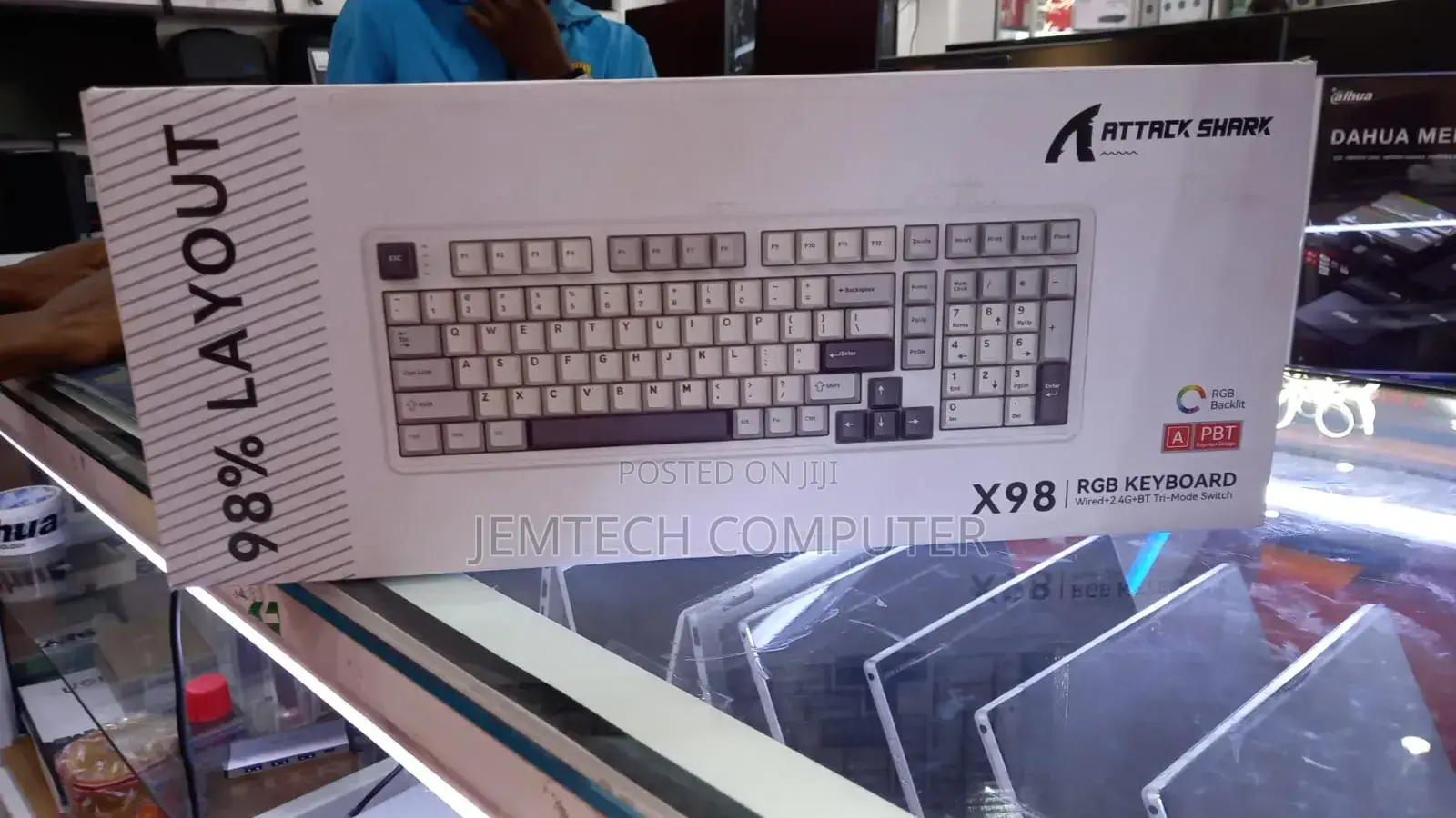 Attack Shark X98 Full-Size Wireless Mechanical Keyboard
