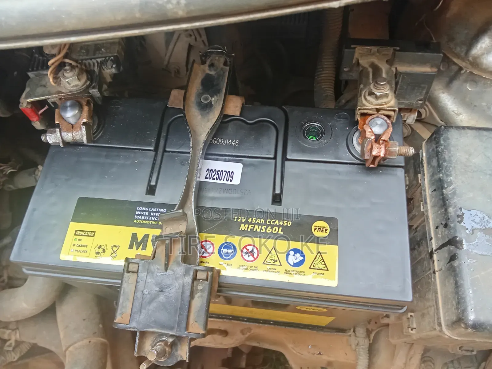 Ns60 M.V.B Car Battery With High C.C.A