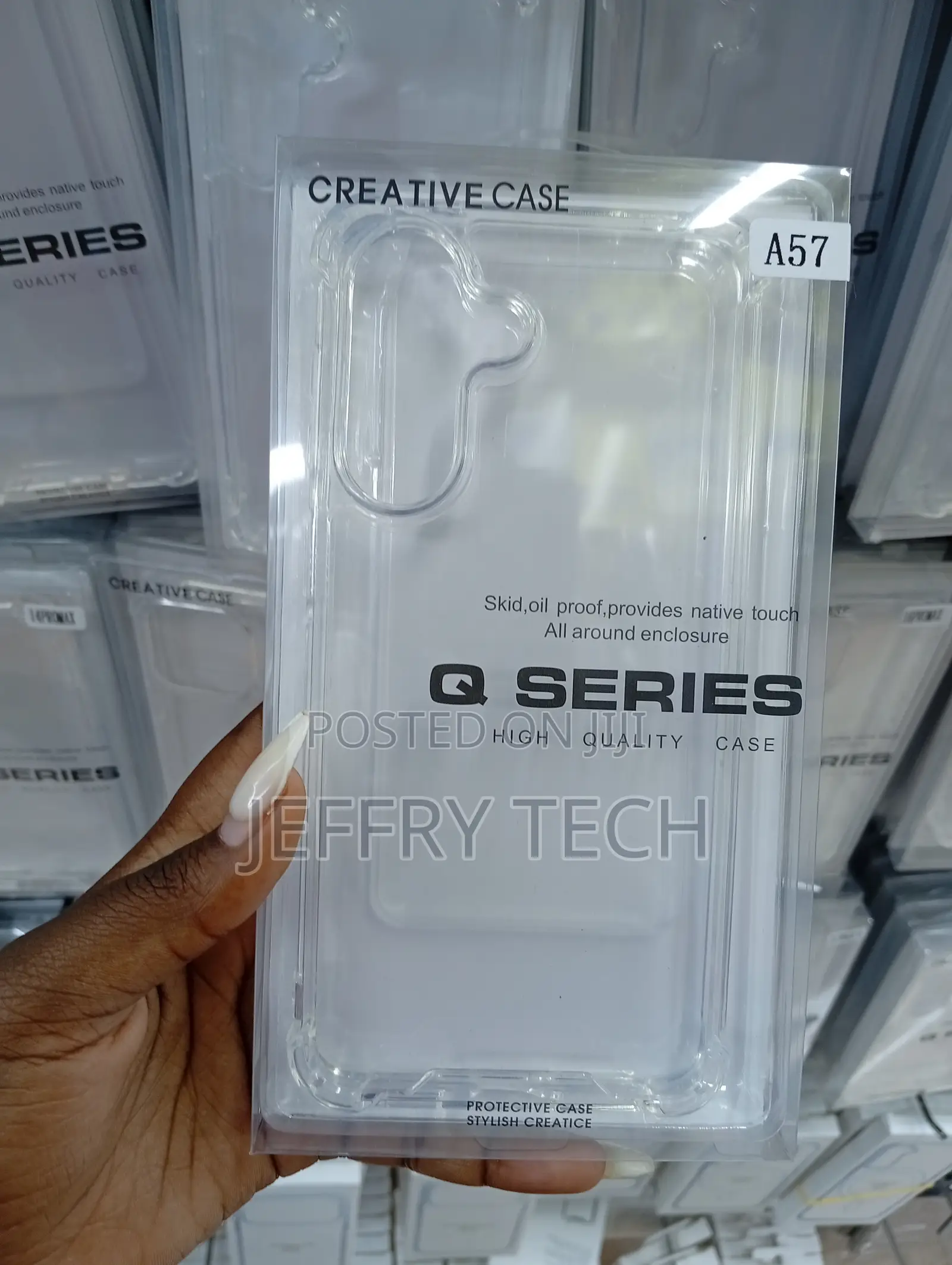 Samsung Galaxy A57 Anti-Yellowing Clear Phone Case