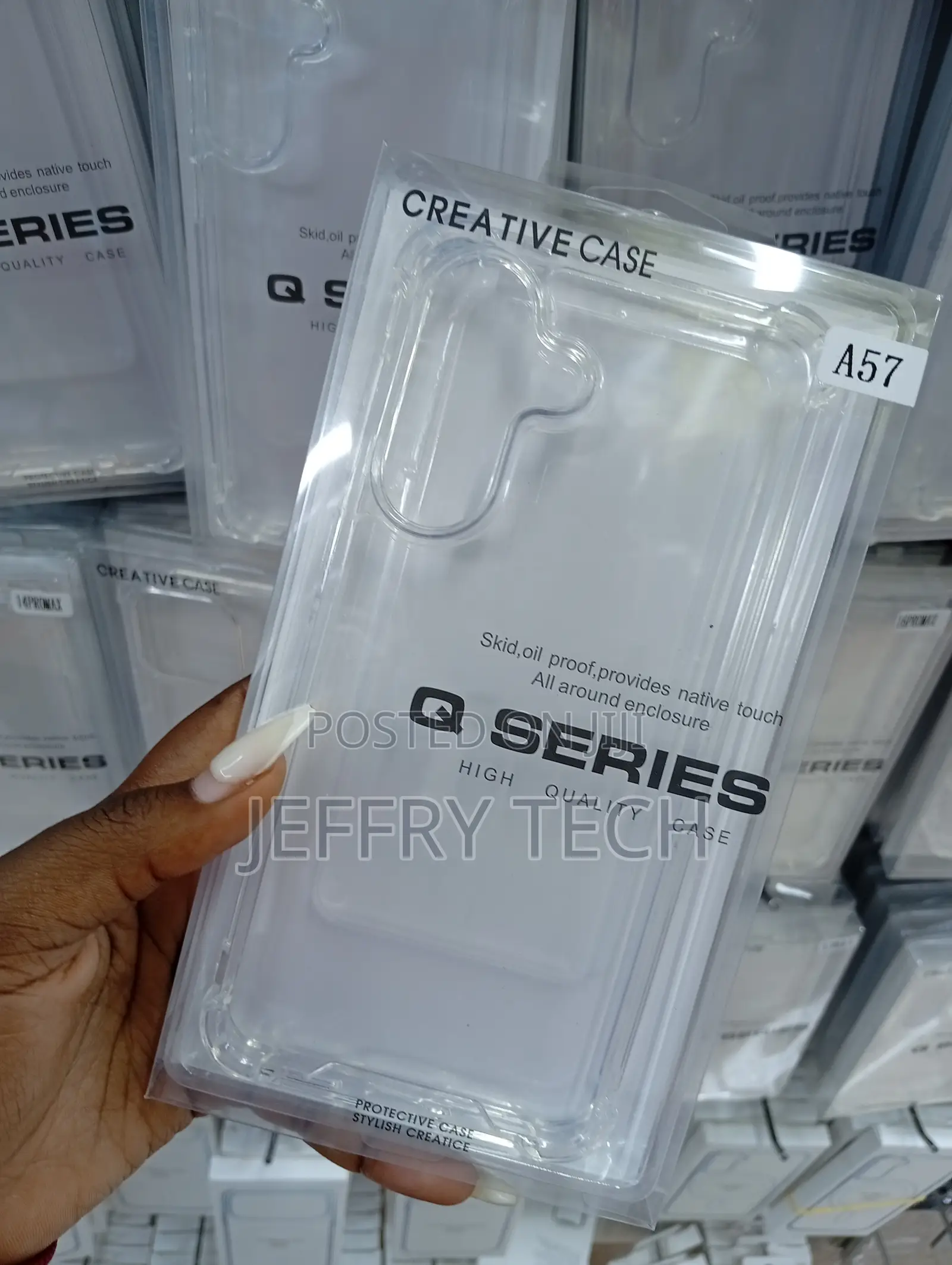 Samsung Galaxy A57 Anti-Yellowing Clear Phone Case