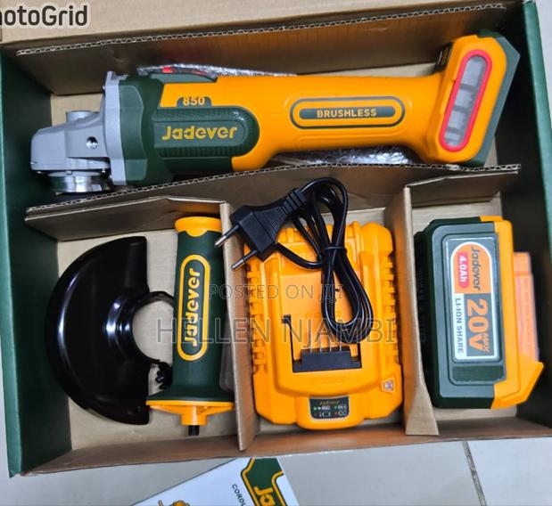 Jadever Cordless Angle Grinder 20volts