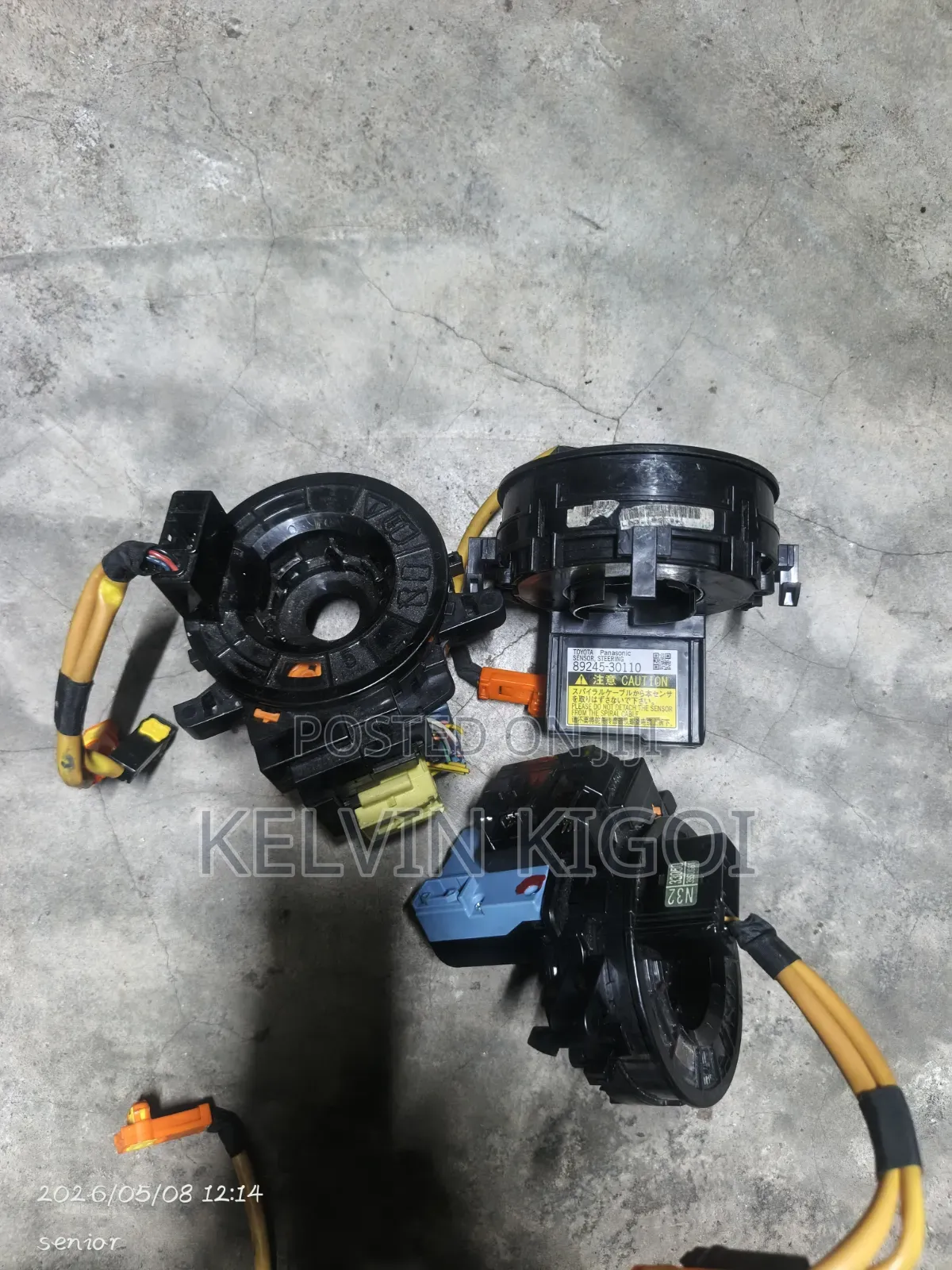 Toyota Mark X Spiral Cables