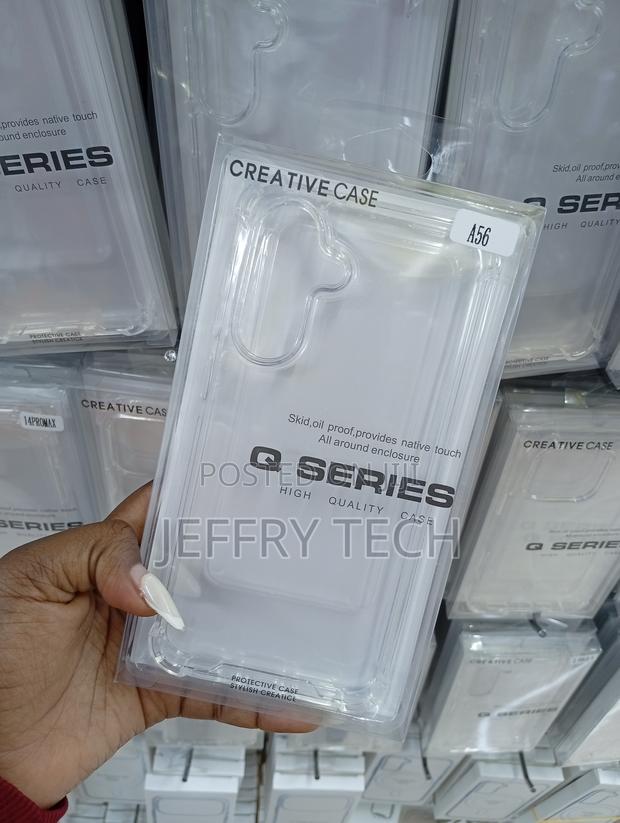 Samsung Galaxy A56 Crystal-Clear, Slim-Profile Case - thumbnail 2