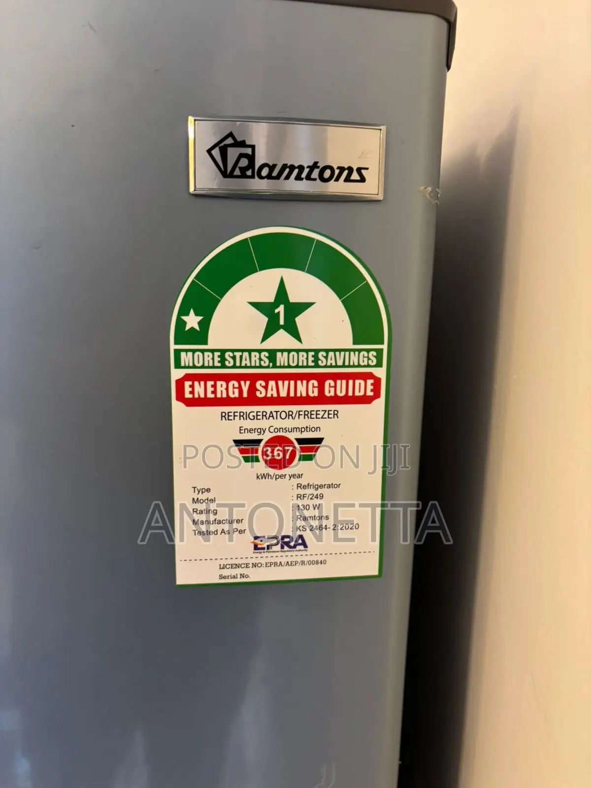 Ramtons Fridge
