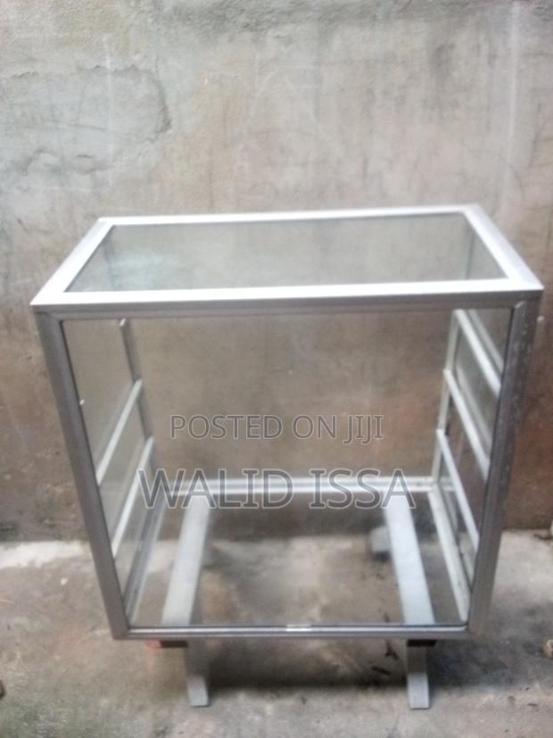 Aluminium Glass Display