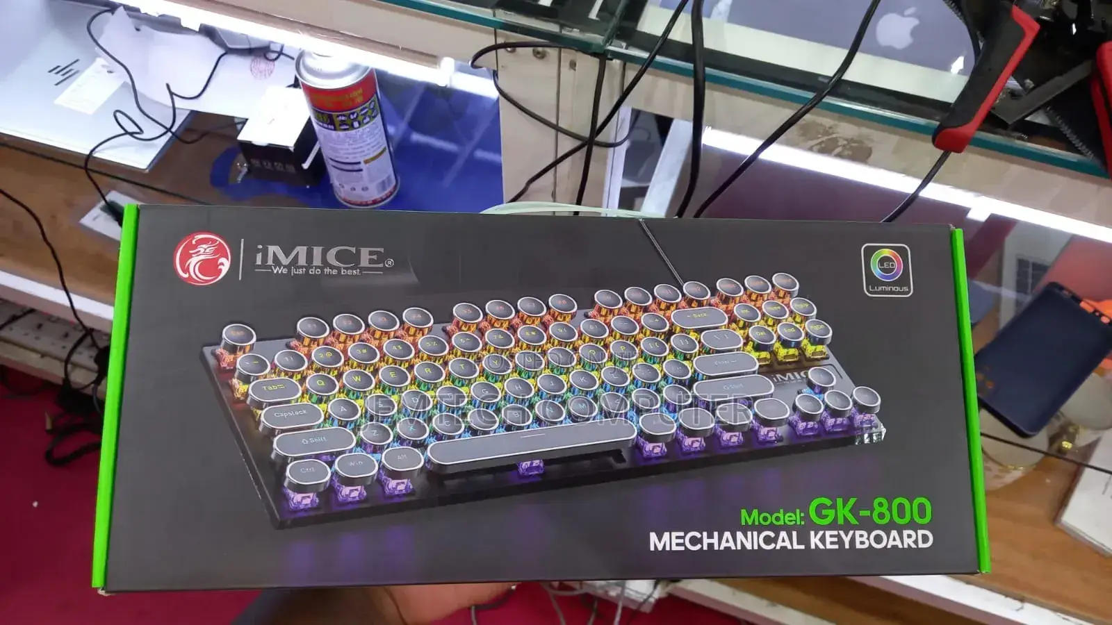 Imice Gk-800 RGB Wired Mechanical Gaming Keyboard