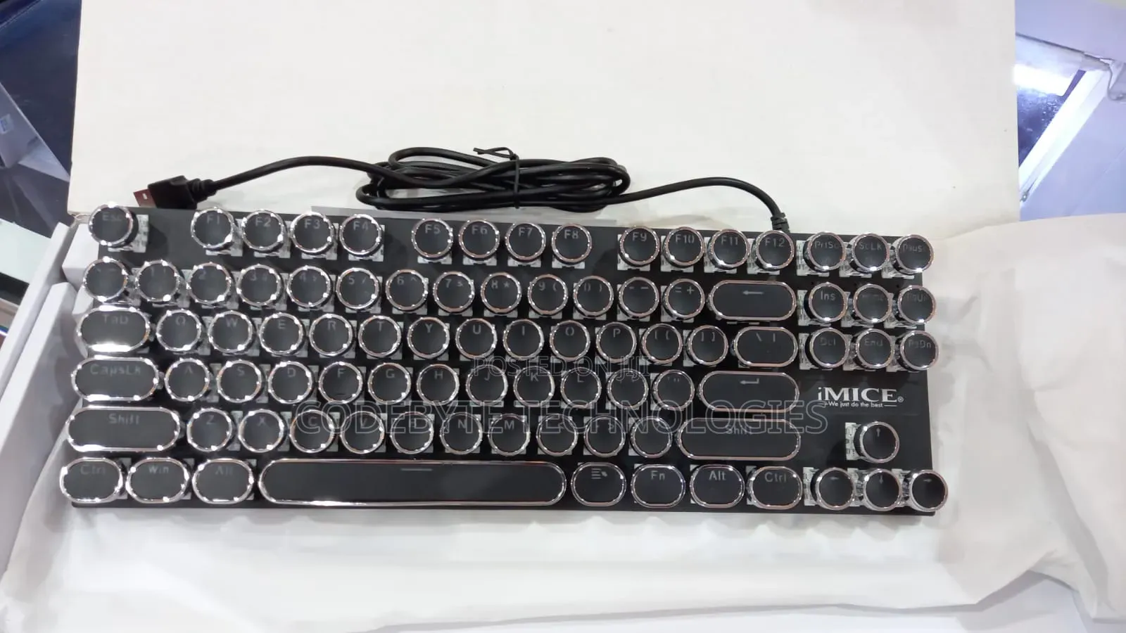 Imice Gk-800 RGB Wired Mechanical Gaming Keyboard