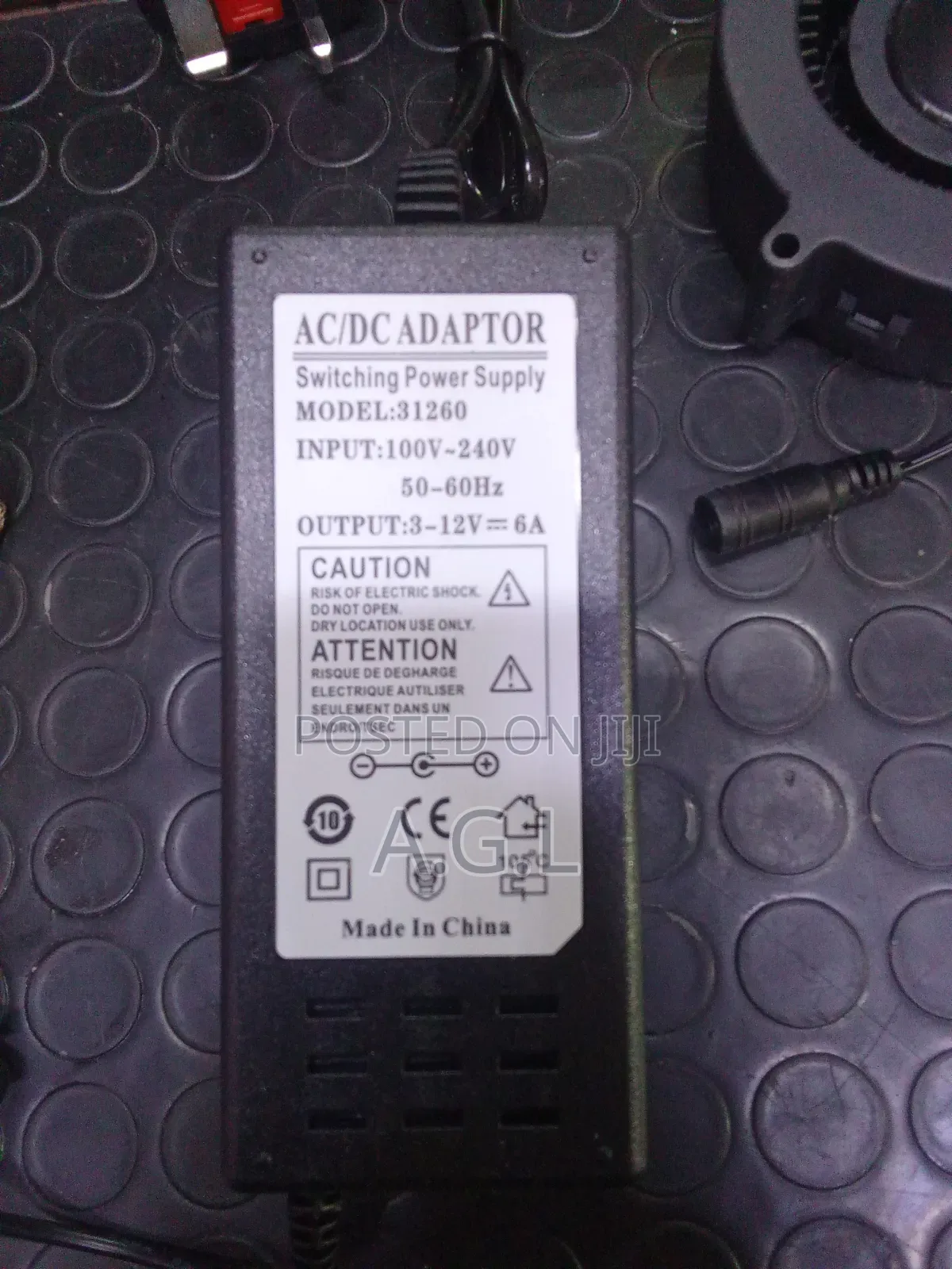 Adjustable Brushless Blower Fan Dc12v and 6a
