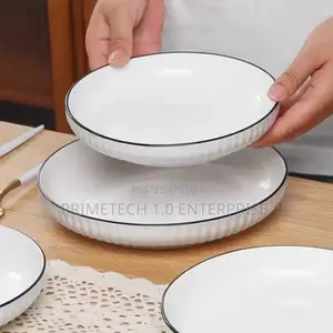 6pcs 8 Inches Dinner Plates