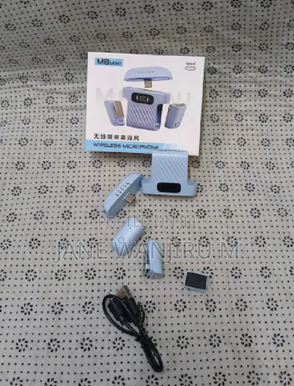 M8 Mini Type-C Clip Microphone – Perfect for Tiktok Youtube