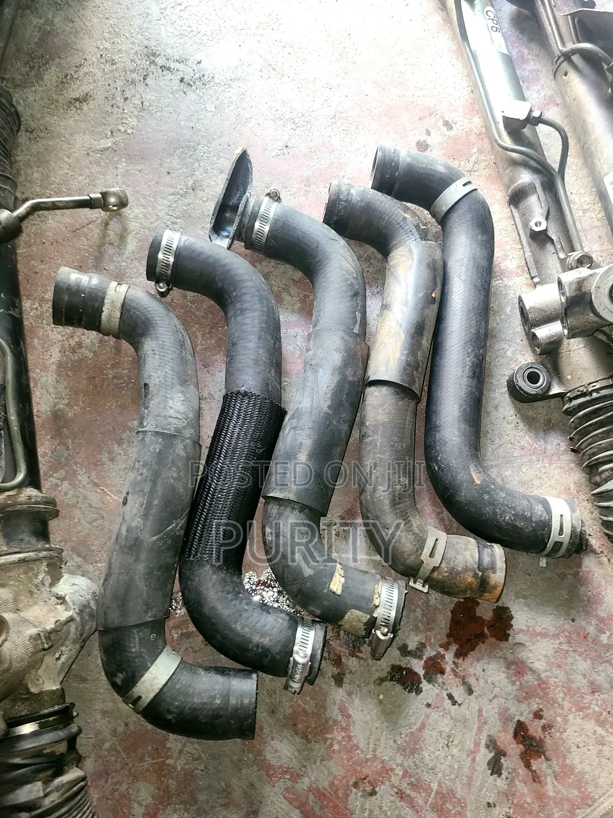 Subaru Radiator Pipes
