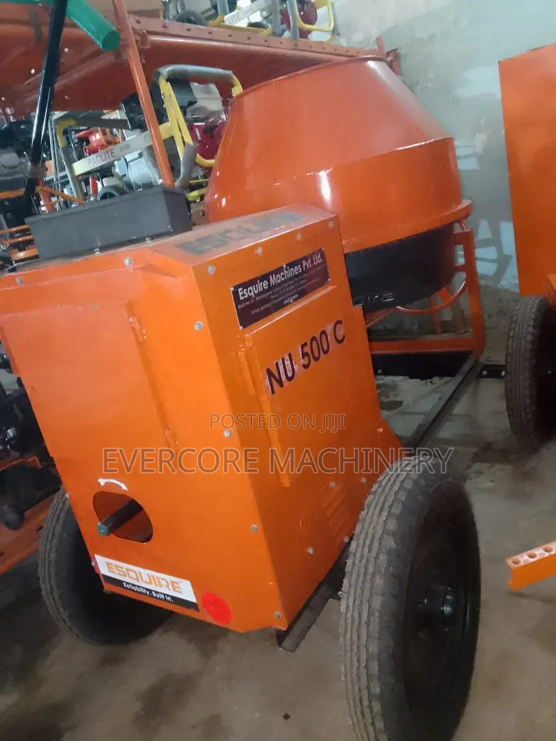 Esquire 500l Diesel Concrete Mixer Machine With 6.5hp Engine