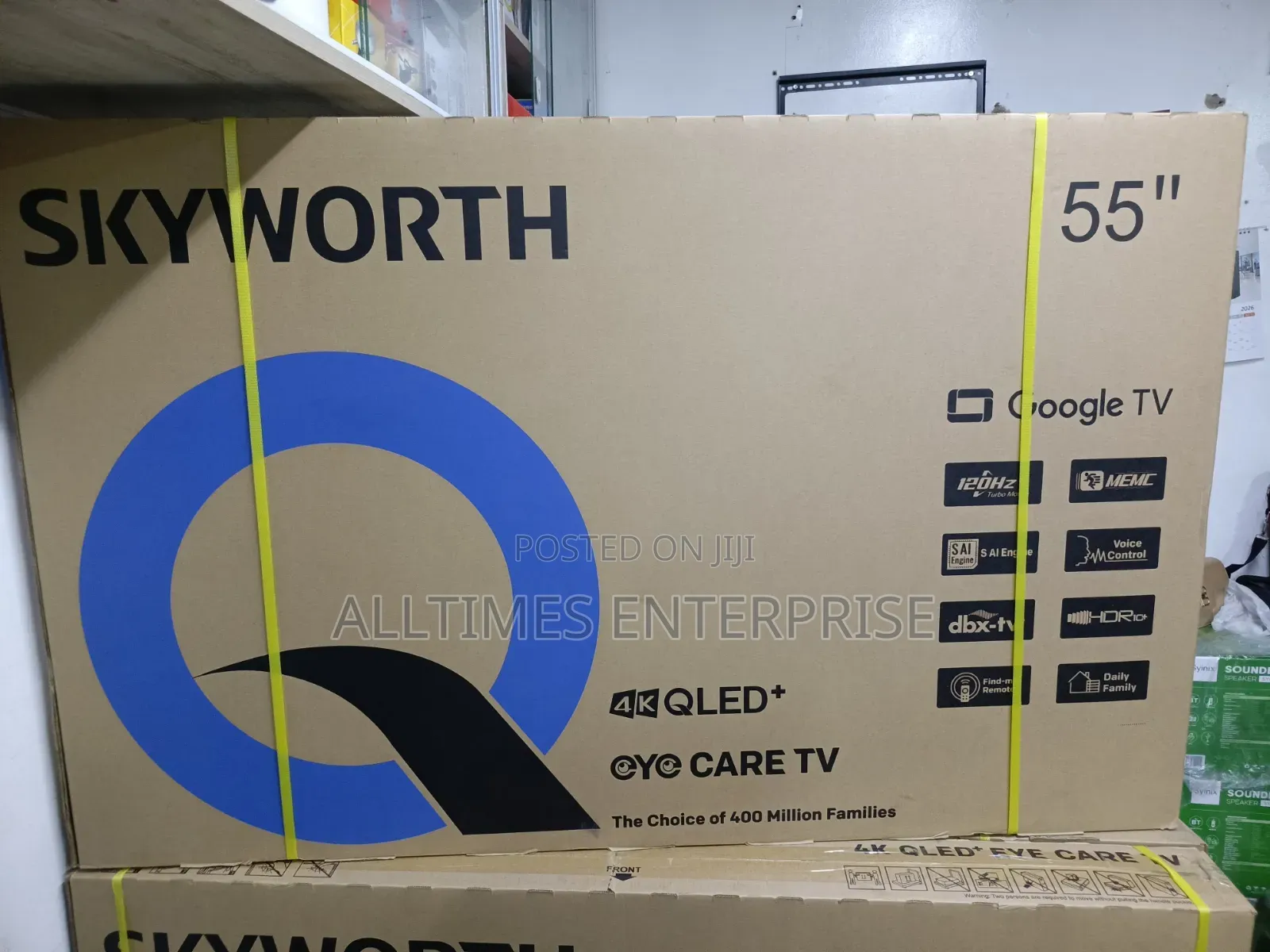 Skyworth Qled Google Tv Frameless 55 Inches