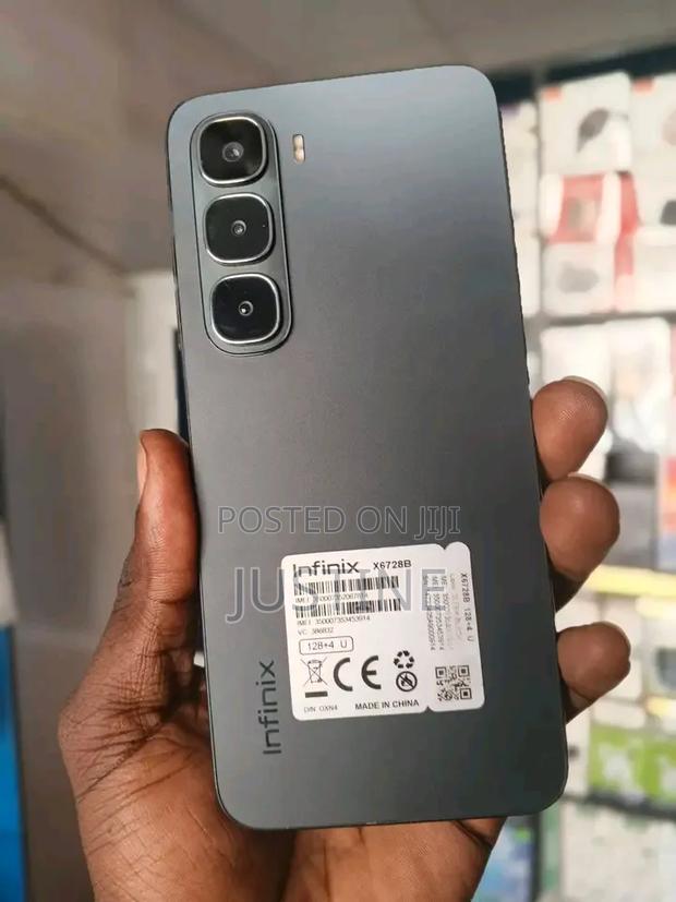 New Infinix Hot 60i 128 GB Black - thumbnail 2