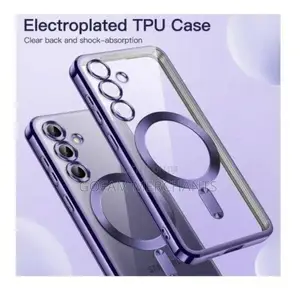 Samsung Galaxy A16 Transparent Magsafe Cover - Purple