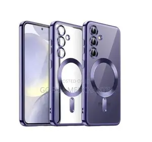 Samsung Galaxy A16 Transparent Magsafe Cover - Purple