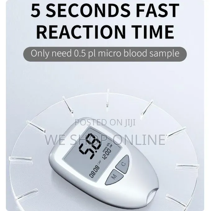 Glucometor Blood Glucose Monitoring Kit.