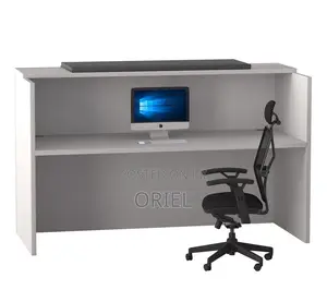 Office Desk : Contemporary Office Reception Desk