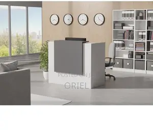 Office Desk : Contemporary Office Reception Desk