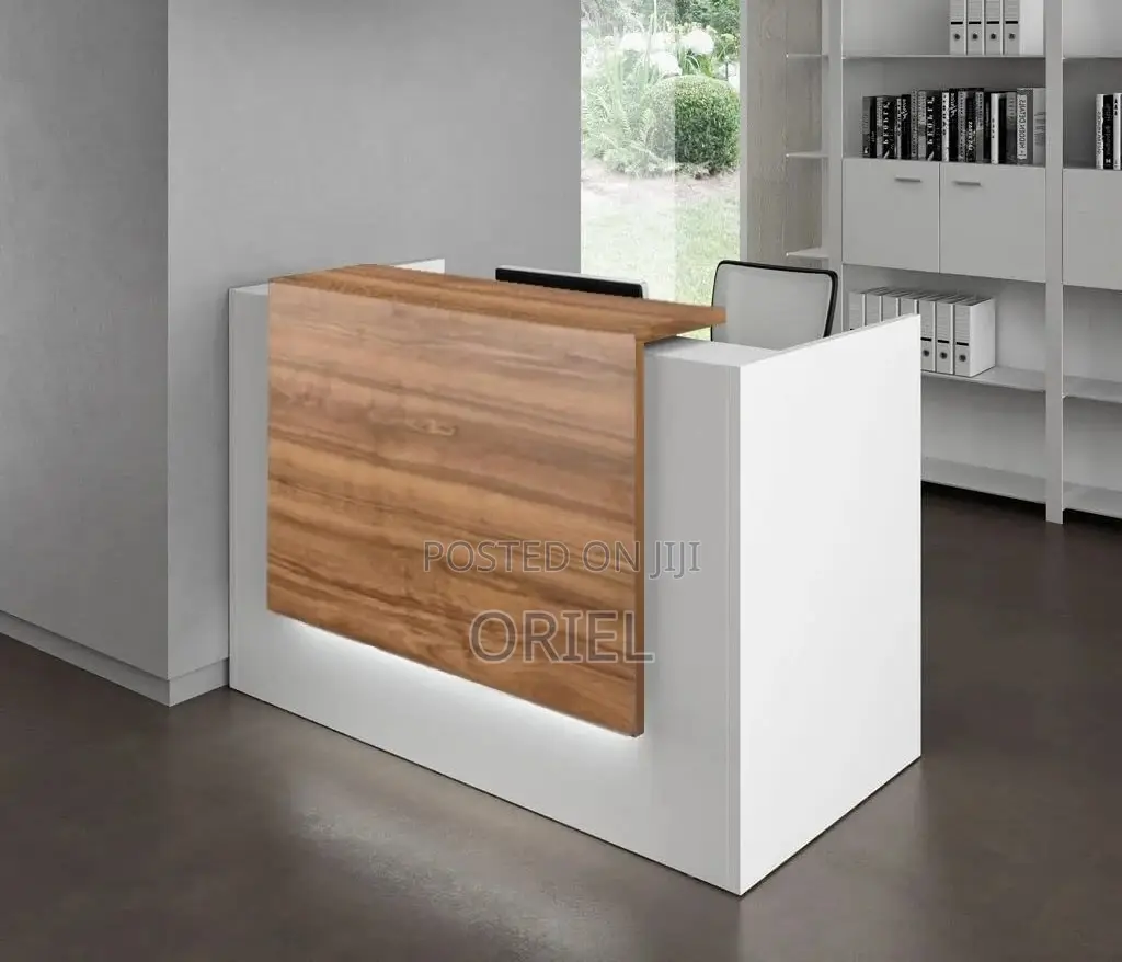 Office Desk : Contemporary Office Reception Desk