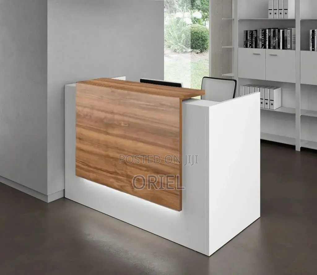 Office Desk : Contemporary Office Reception Desk