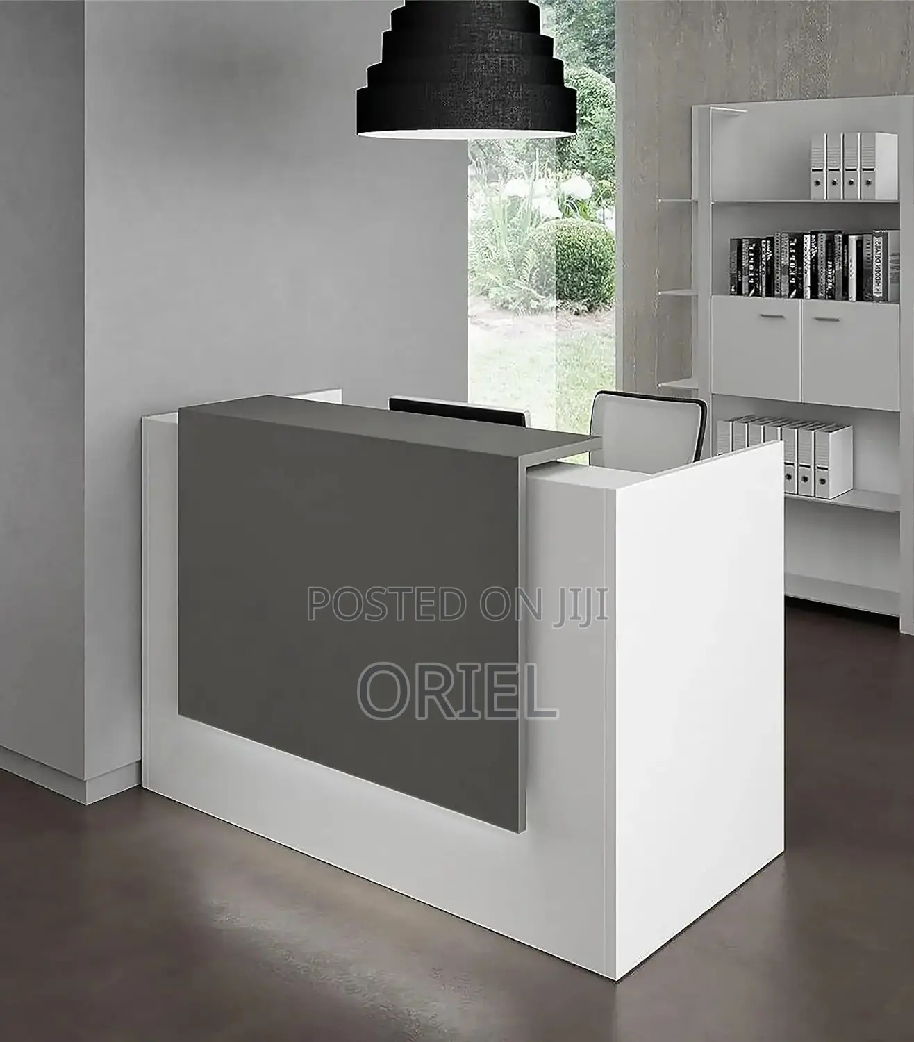 Office Desk : Contemporary Office Reception Desk